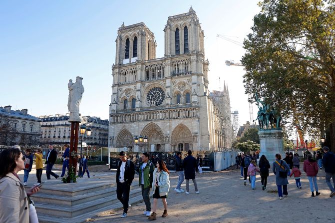 <strong>1. Paris: </strong>The French capital has a lot to celebrate this week. Notre Dame -- pictured -- is reopening and it's been named the top city in the world by Euromonitor International.