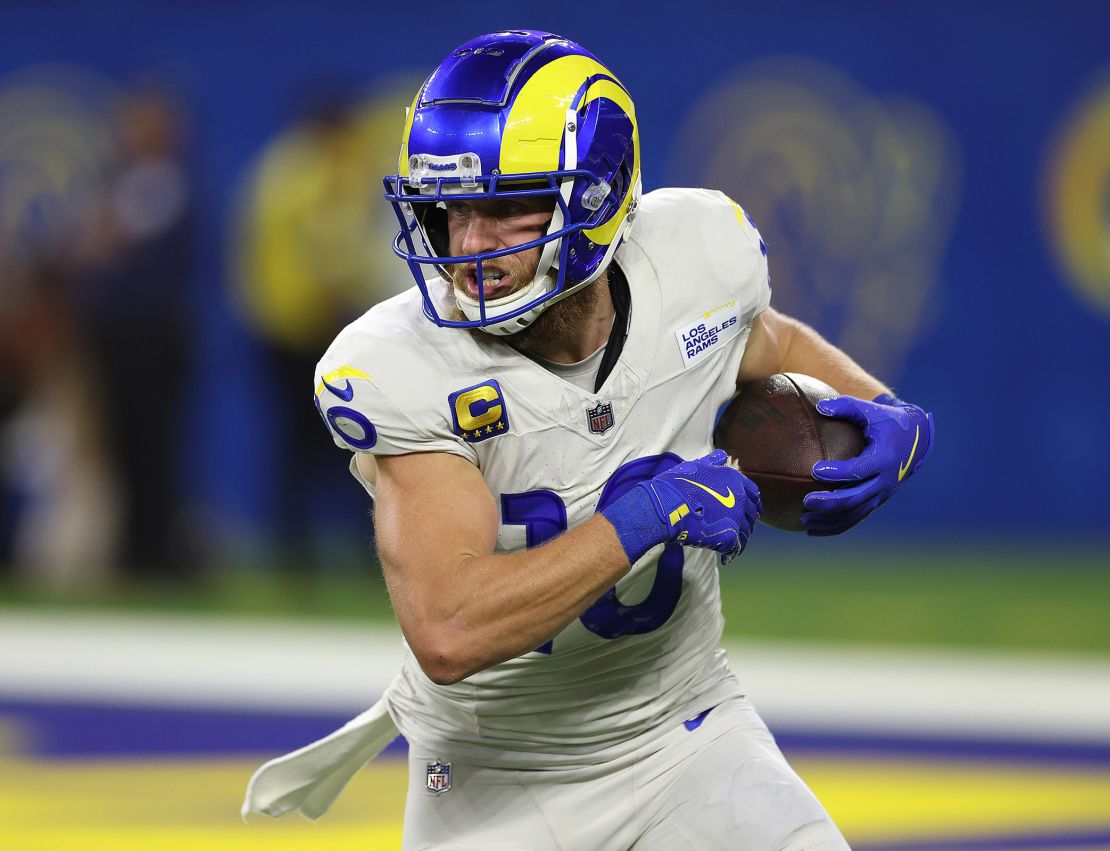 Kupp returned to the Rams' starting lineup on Thursday and scored a touchdown in the win over the Vikings.