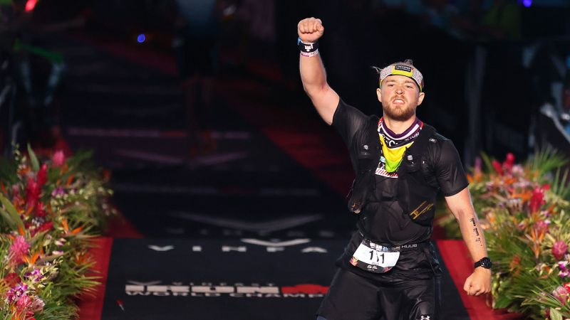 After a double-leg amputation in 2017, Billy Monger has broken an IRONMAN world record