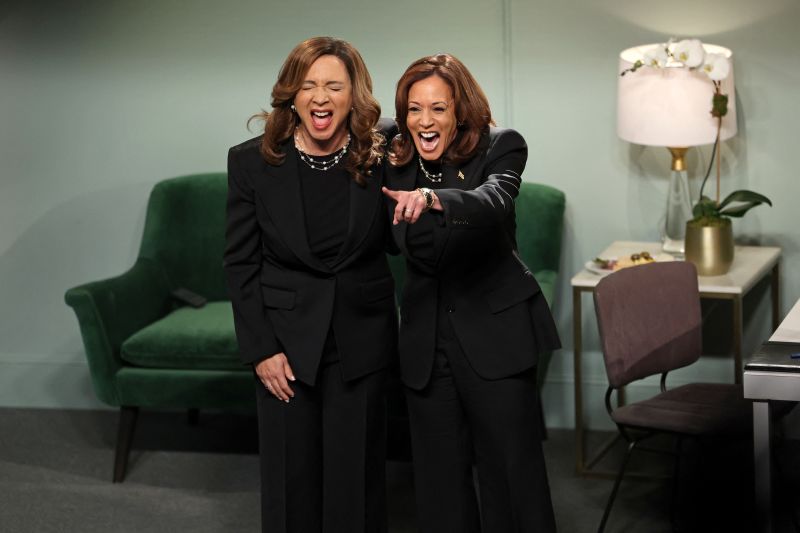 Kamala Harris Appears on SNL with Maya Rudolph in Pre-Election Cold Open