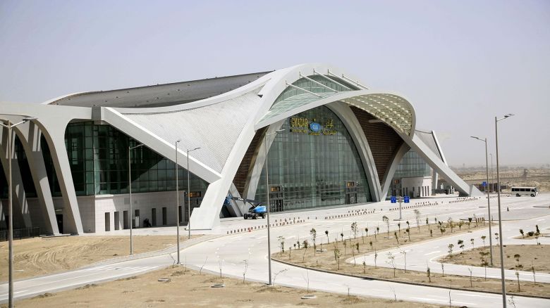 This photo taken on September 13, 2024 shows a terminal at the New Gwadar International Airport in Gwadar, Pakistan.