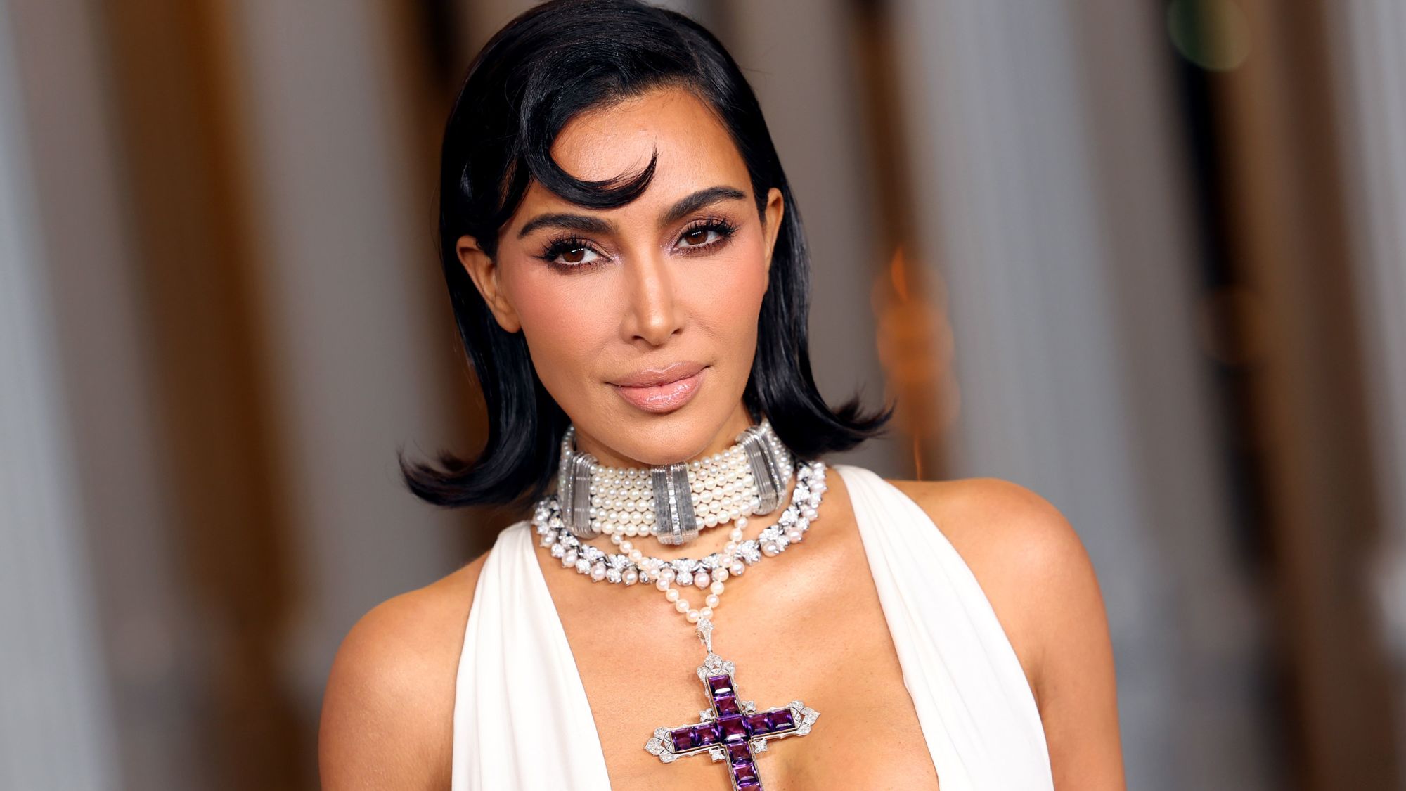 Kim Kardashian gives Princess Diana’s famed cross necklace its first ...