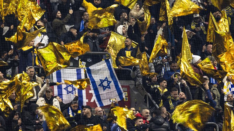 Amsterdam bans protests for three days following violent attacks on Israeli soccer fans