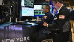 Traders work on the floor of the New York Stock Exchange (NYSE) at the opening bell on November 13, 2024, in New York City. (Photo by ANGELA WEISS / AFP) (Photo by ANGELA WEISS/AFP via Getty Images)