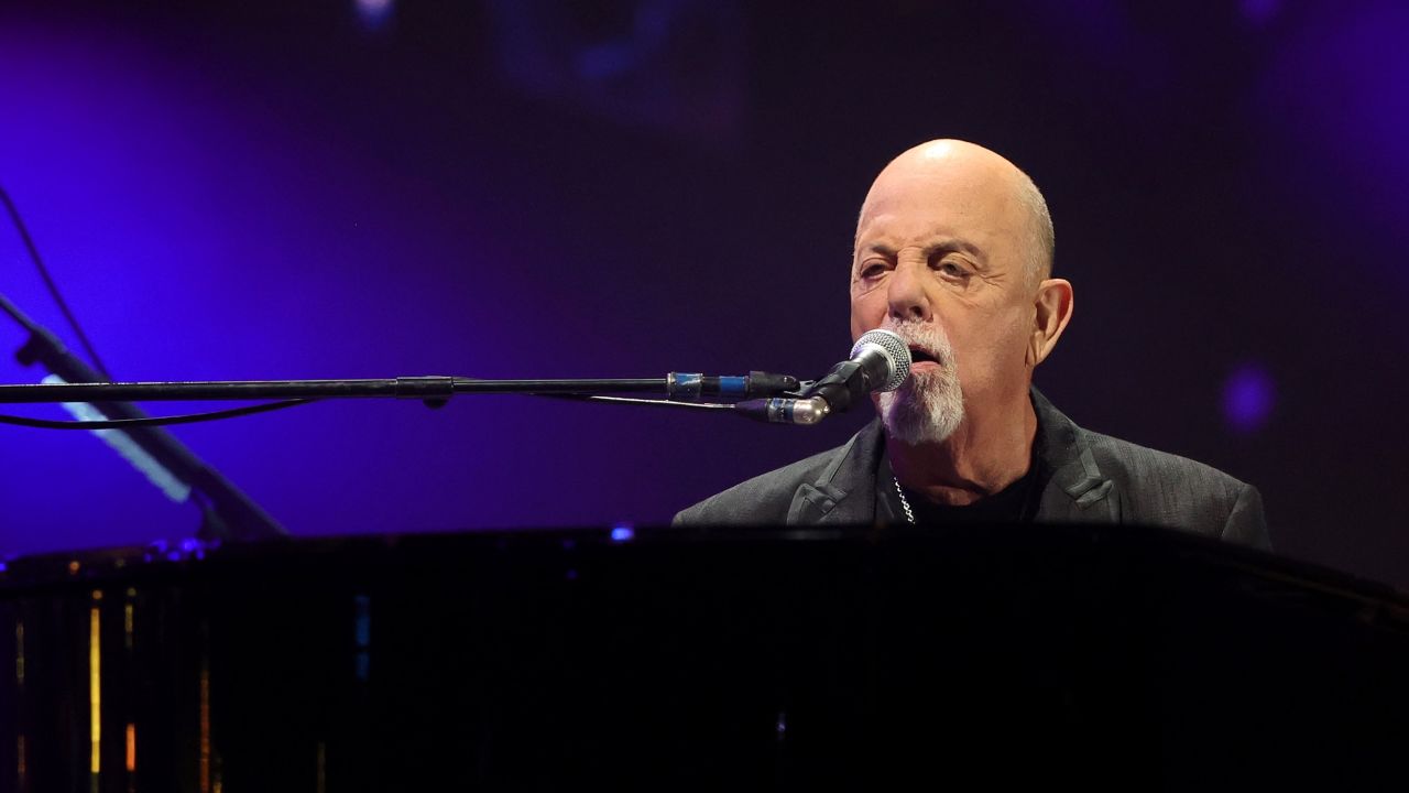 Billy Joel performs at Allegiant Stadium on November 09, 2024 in Las Vegas, Nevada.