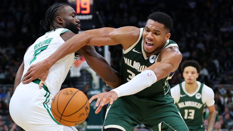 Giannis Antetokounmpo called a ‘child’ by Jaylen Brown after fake handshake fiasco