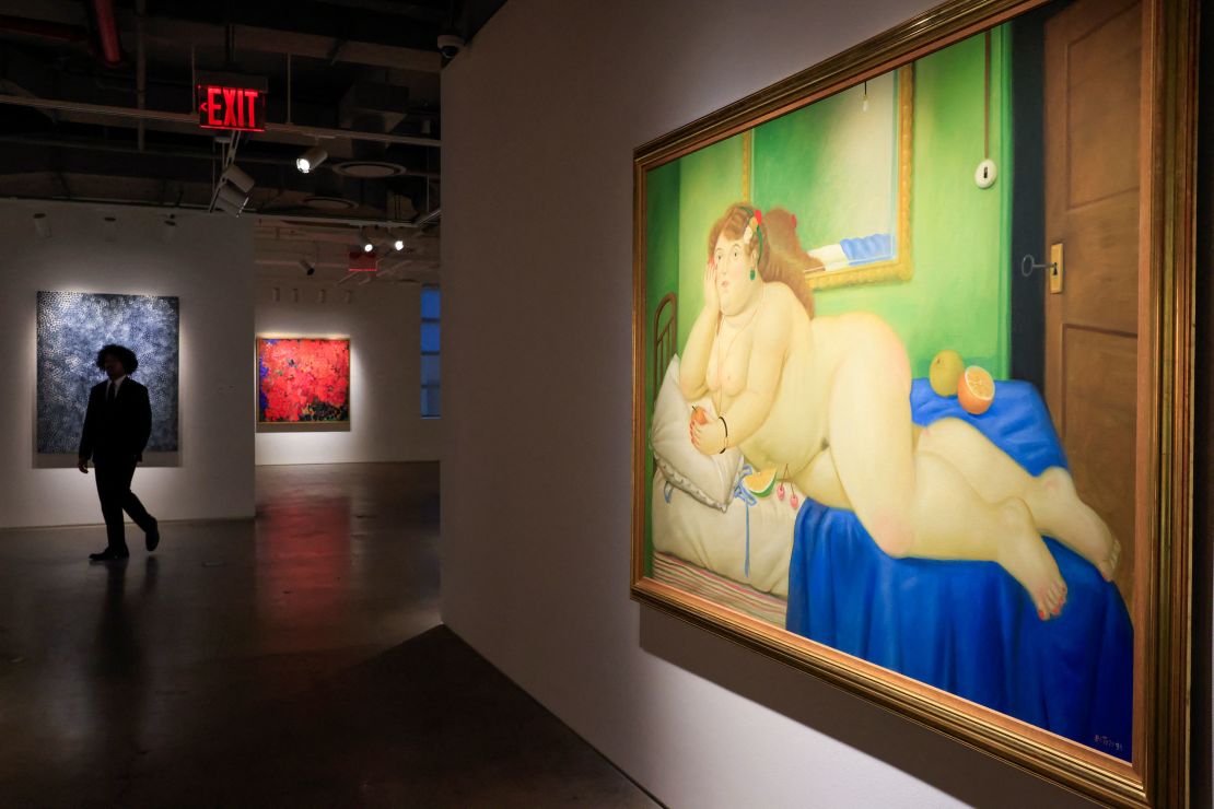 Fernando Botero's painting 