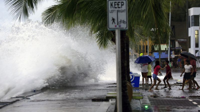 Super Typhoon Man-yi: Philippines evacuates half a million people as storm Pepito makes landfall