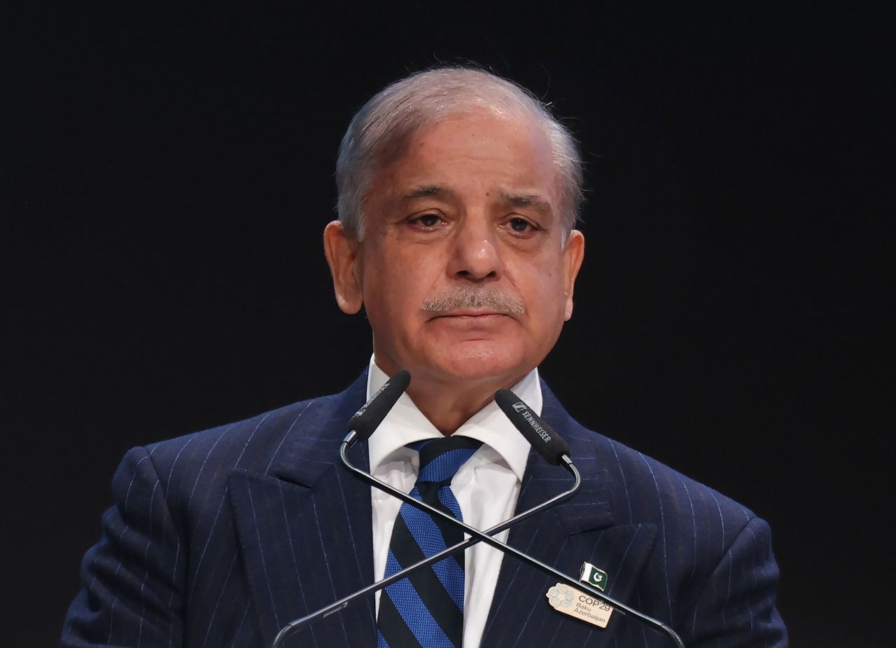 Pakistani Prime Minister Shehbaz Sharif in November 2024.