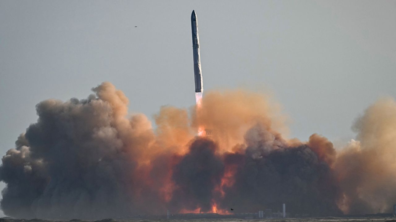 SpaceX's Starship will launch from Starbase near Boca Chica, Texas, on November 19, 2024, to test Starship Flight 6. (Photo by CHANDAN KHANNA/AFP) (Photo by CHANDAN KHANNA/AFP, Getty Images)