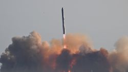 The SpaceX Starship lifts off from Starbase near Boca Chica, Texas, on November 19, 2024, for the Starship Flight 6 test. (Photo by CHANDAN KHANNA / AFP) (Photo by CHANDAN KHANNA/AFP via Getty Images)