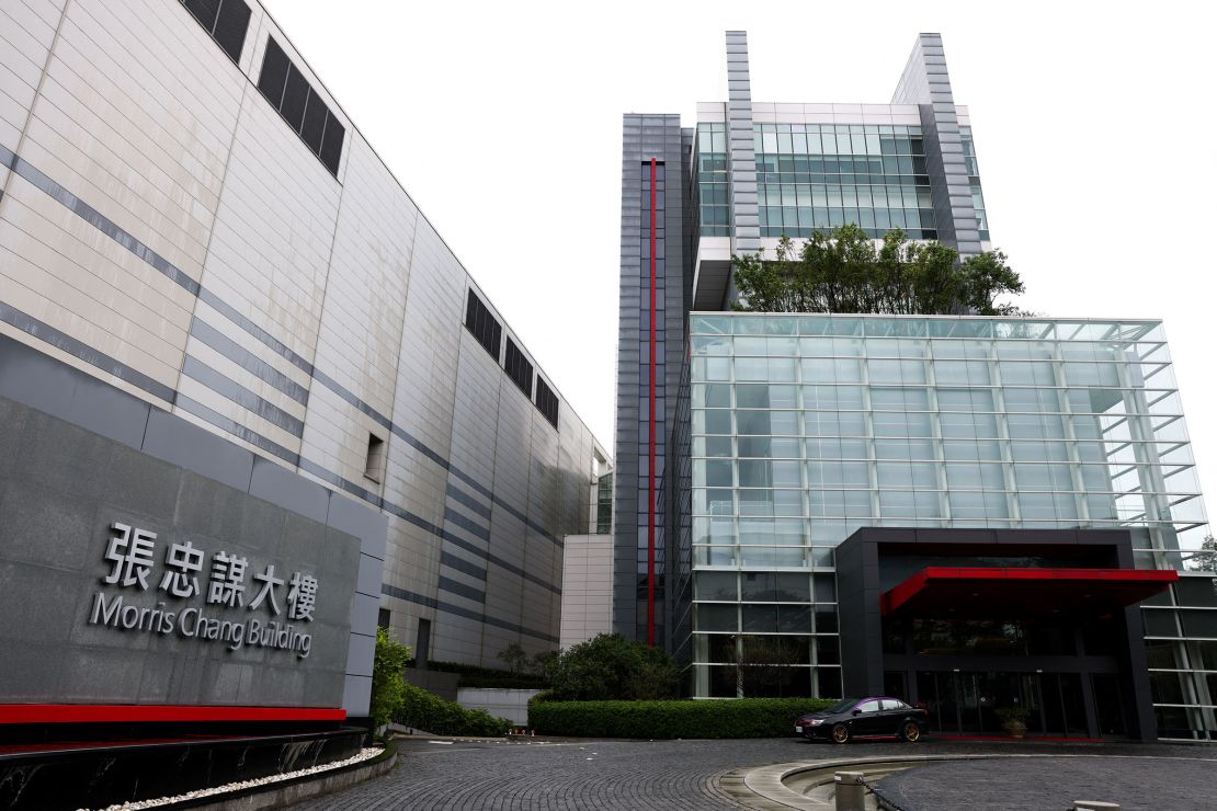 TSMC headquarters in Hsinchu, Taiwan, in 2024