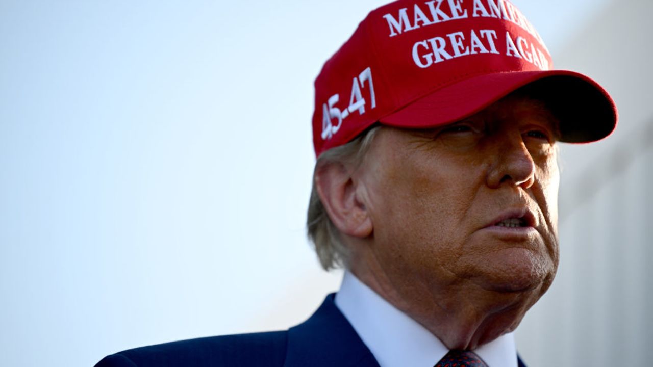 BROWNSVILLE, TEXAS - NOVEMBER 19: U.S. President-elect Donald Trump attends a viewing of the launch of the sixth test flight of the SpaceX Starship rocket on November 19, 2024 in Brownsville, Texas. SpaceX’s billionaire owner, Elon Musk, a Trump confidante, has been tapped to lead the new Department of Government Efficiency alongside former presidential candidate Vivek Ramaswamy. (Photo by Brandon Bell/Getty Images)