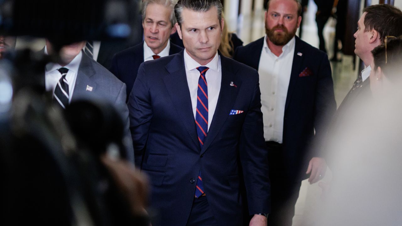 WASHINGTON, DC - DECEMBER 2: President-elect Donald Trump's nominee to be Secretary of Defense Pete Hegseth arrives for a meeting with Senator Tommy Tuberville (R-AL) on Capitol Hill on December 2, 2024 in Washington, DC. Hegseth was on Capitol Hill meeting with Senators to discuss his nomination and qualifications. (Photo by Samuel Corum/Getty Images)