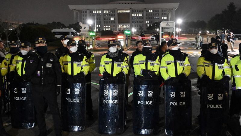 South Korean president declares martial law: Live updates | CNN