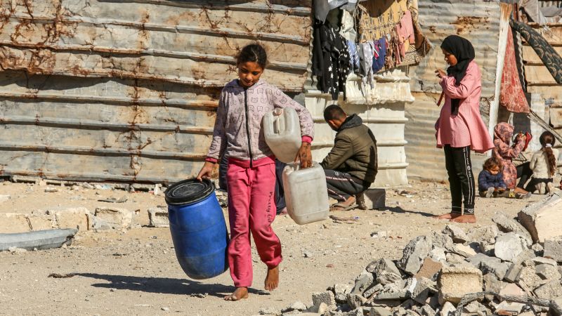 Human Rights Watch accuses Israel of genocide by ‘deliberately’ restricting water in Gaza