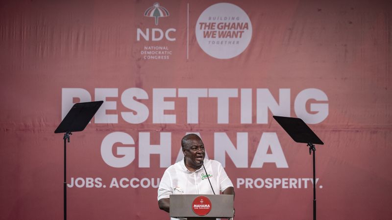 John Mahama: Former Ghana leader pulls off historic comeback after crucial presidential election