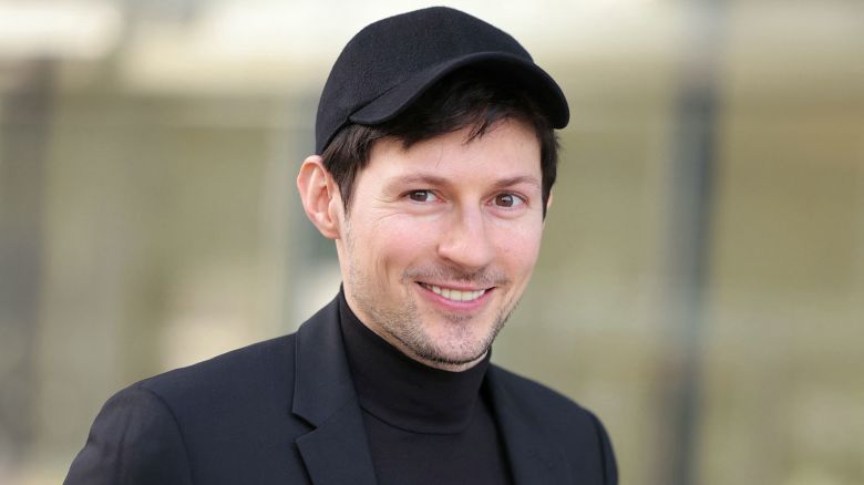 Pavel Durov, CEO and co-founder of Telegram messaging app on December 6, 2024.