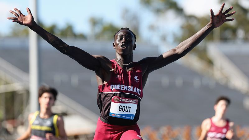 16-year-old sensation Gout Gout runs fourth-fastest under-18 100m of all time