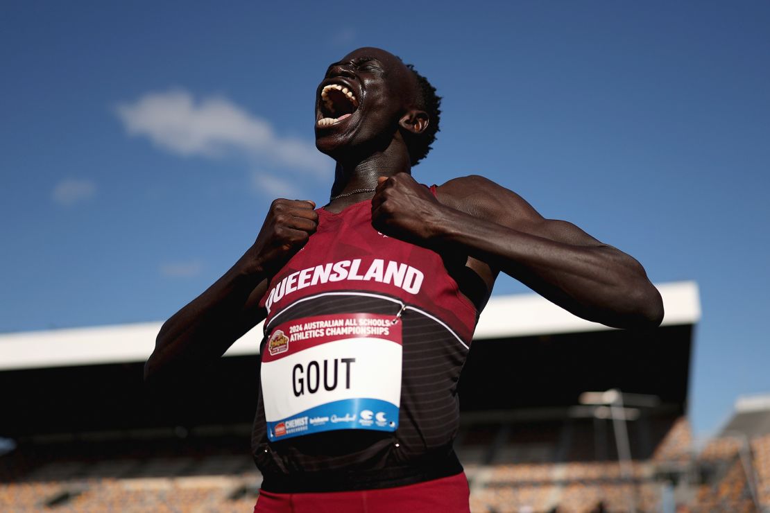 Gout Gout has drawn comparisons to a young Usain Bolt.