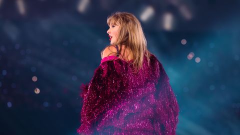 Taylor Swift performs onstage during "Taylor Swift | The Eras Tour" at BC Place on December 08, 2024 in Vancouver, British Columbia.