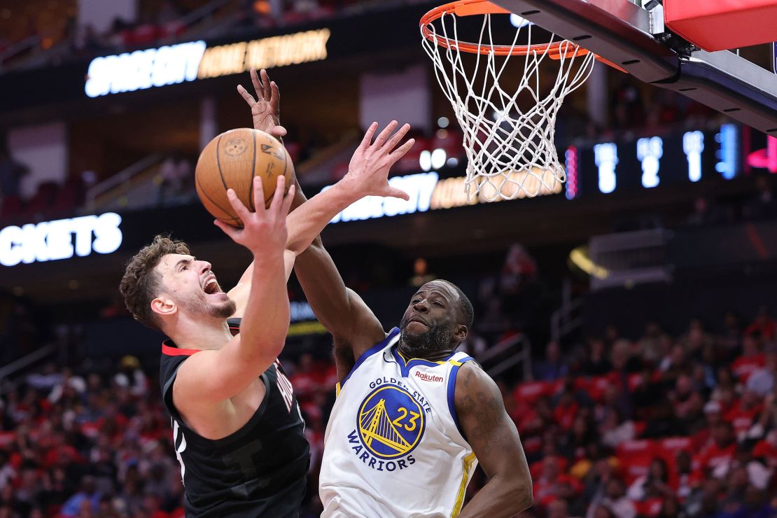 Houston Rockets center Alperen Sengun scored a game-high 26 points against the Golden State Warriors.