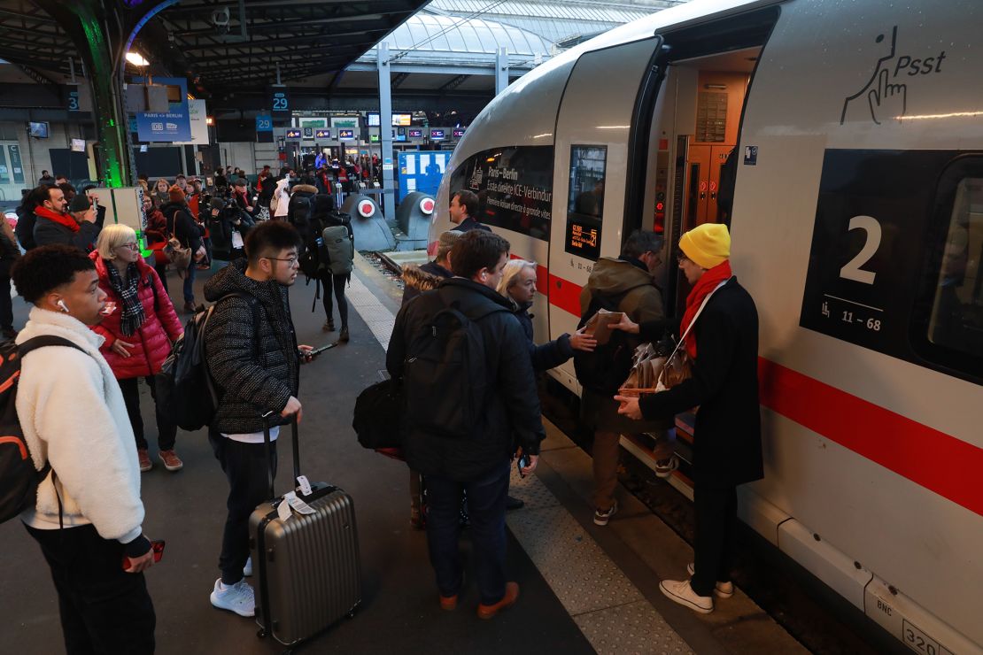 Direct high-speed trains between Paris to Berlin launched in December.