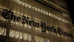 The New York times' headquarters building is seen in New York City on December 17, 2024. (Photo by CHARLY TRIBALLEAU / AFP) (Photo by CHARLY TRIBALLEAU/AFP via Getty Images)