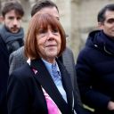 Gisele Pelicot arrives with her lawyer Stephane Babonneau (R) at the courthouse in Avignon on December 19, 2024, as the verdict is expected in the trial of her ex-husband, with 50 others, accused of drugging her and orchestrating multiple rapes over nearly a decade. A court in the French southern town of Avignon is trying Dominique Pelicot, a 71-year-old retiree, for repeatedly raping and enlisting dozens of strangers to rape his heavily sedated wife Gisele Pelicot in her own bed over a decade. Fifty other men, aged between 26 and 74, are also on trial for alleged involvement, in a case that has horrified France. (Photo by Clement MAHOUDEAU / AFP) (Photo by CLEMENT MAHOUDEAU/AFP via Getty Images)