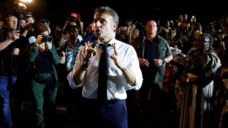 Macron tells cyclone-hit Mayotte islanders to be grateful they are French after facing jeers