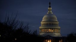 The US Capitol is seen on December 20, 2024 in Washington, DC. US President-elect Donald Trump urged Republican lawmakers December 18, 2024 to scupper a cross-party deal to avert a fast-looming US government shutdown, as the White House accused him of "playing politics." (Photo by Ting Shen / AFP) (Photo by TING SHEN/AFP via Getty Images)