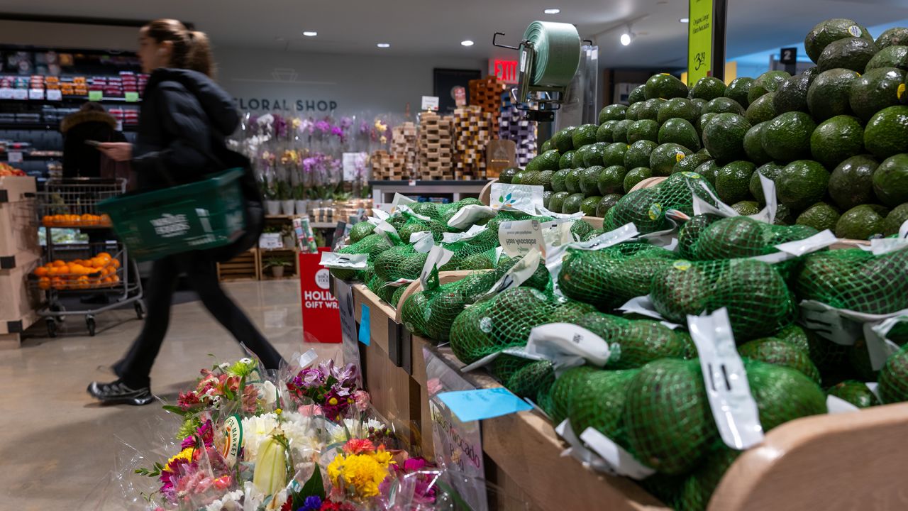 A Whole Foods grocery store in New York City.