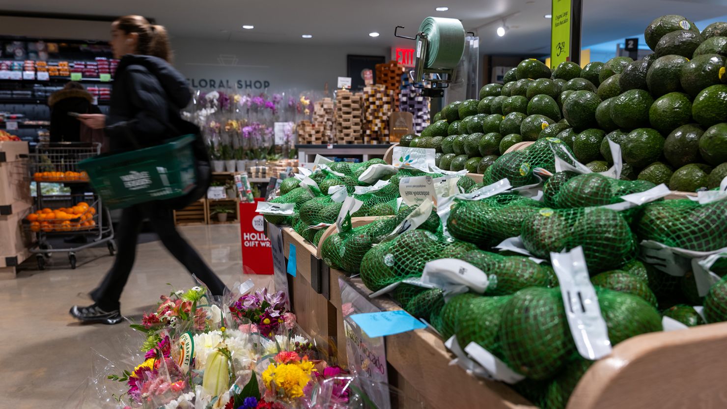 A Whole Foods grocery store in New York City.