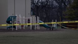 MADISON, WISCONSIN - DECEMBER 17: Crime scene tape remains stretched around Abundant Life Christian School as police continue the investigation into yesterday's shooting on December 17, 2024 in Madison, Wisconsin. A 15-year-old female student opened fire at the school yesterday, killing a teacher and a student and wounding six others, including two critically, before taking her own life, according to police.  (Photo by Scott Olson/Getty Images)