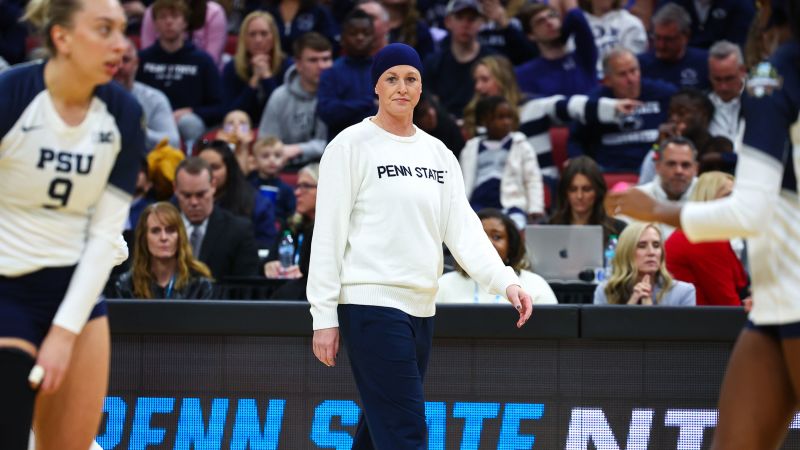 Amid cancer battle, Katie Schumacher-Cawley makes history as Penn State wins 2024 NCAA women’s volleyball championship