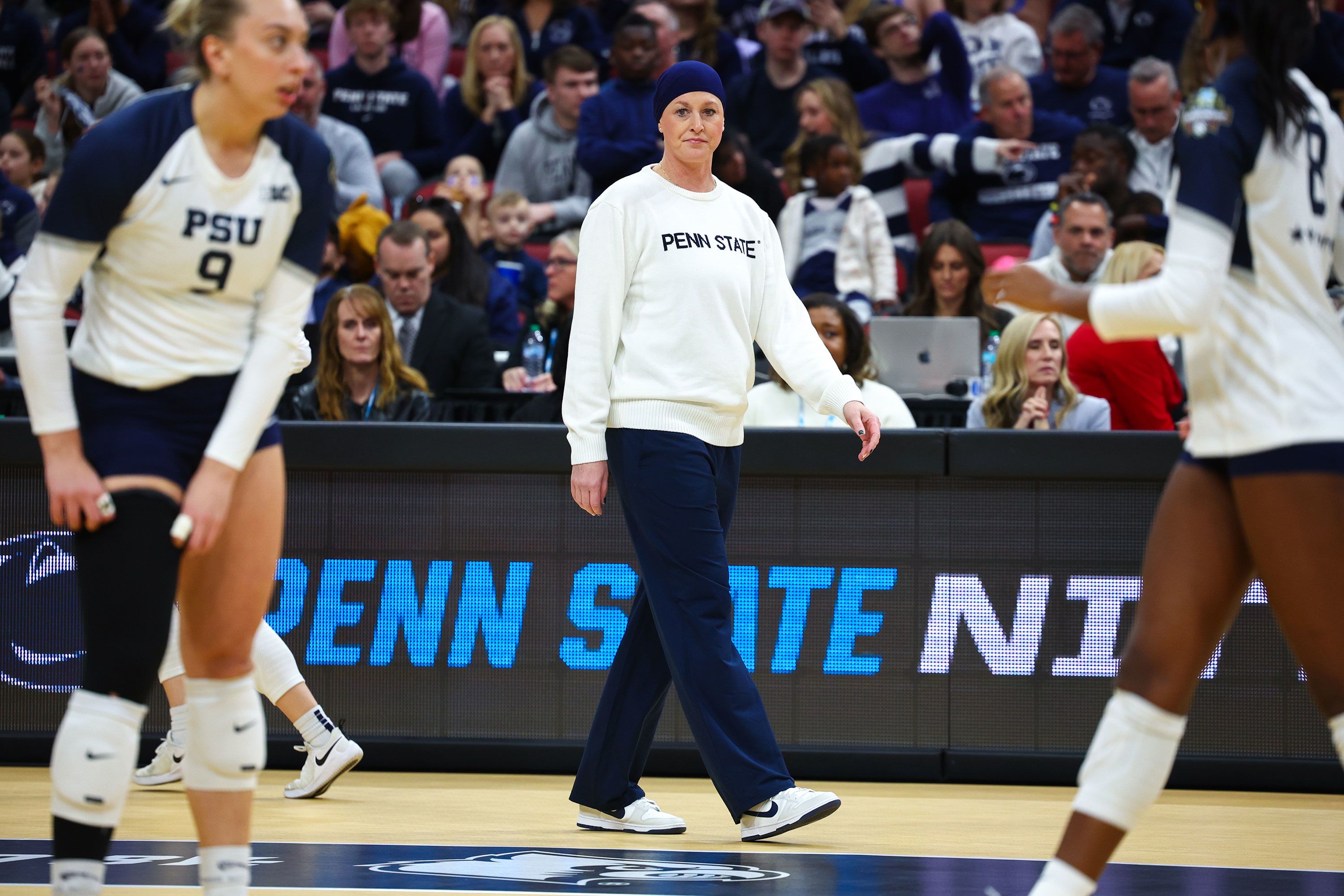 Amid cancer battle, Katie Schumacher-Cawley makes history as Penn State  wins 2024 NCAA women's volleyball championship | CNN