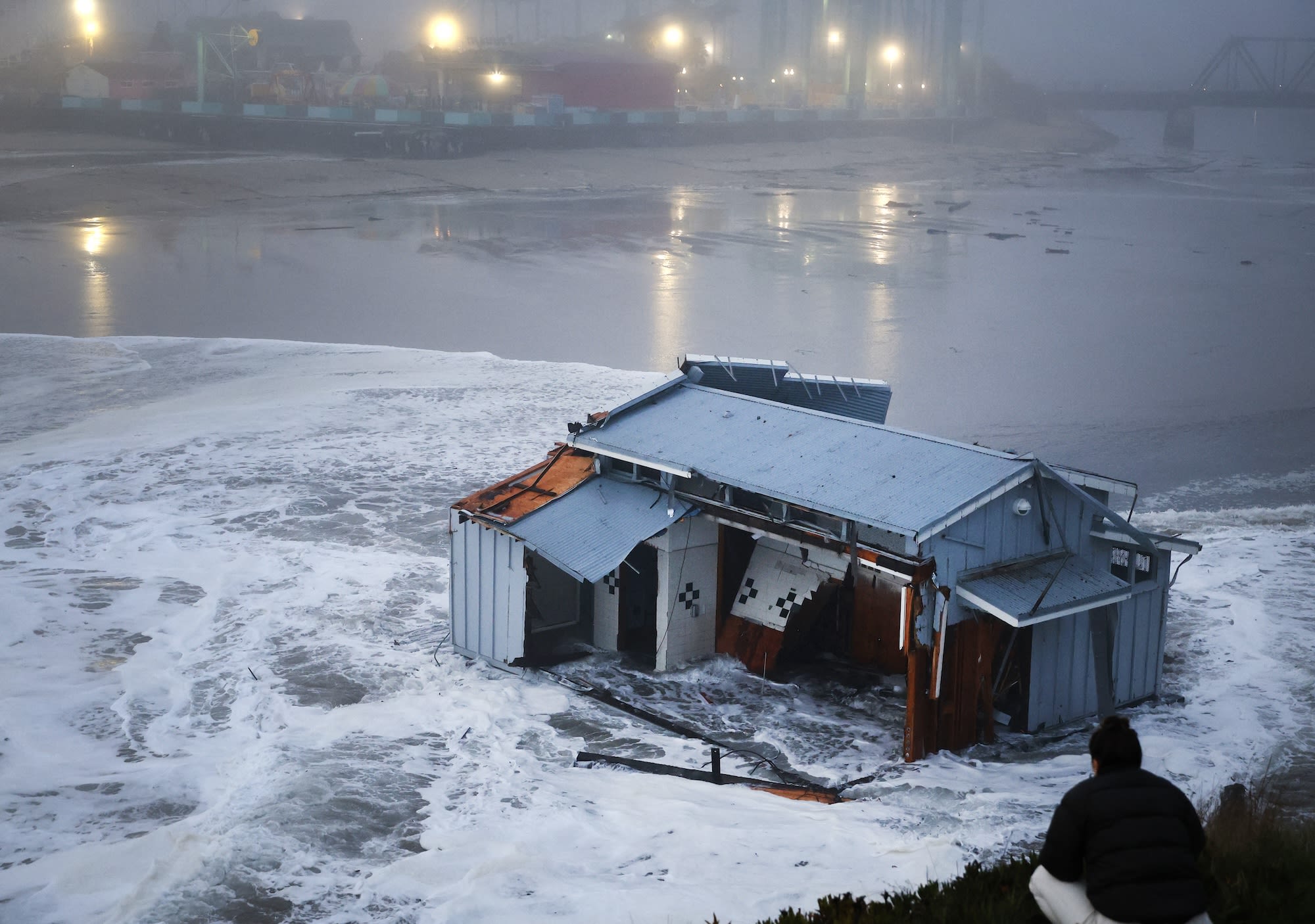 West Coast weather: Unrelenting storm train slams West Coast with powerful winds, drenching rain