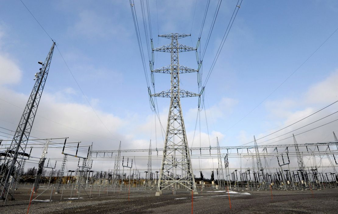 Photos from 2014 show the day Fingrid's Estlink 2 Transformer Station in Anttila, Paubu, Finland, began operations. Estlink 2 connections are currently decreasing after the submarine cables are damaged.