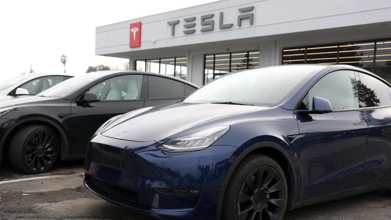 Elon Musk’s Tesla says it could be targeted by retaliatory tariffs