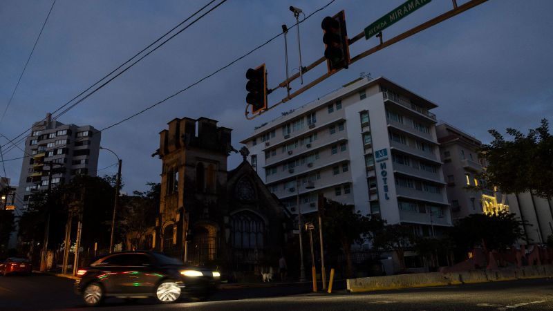 About 25% of Puerto Rico remains in the dark after a massive power outage, fueling frustration over fragile infrastructure | CNN