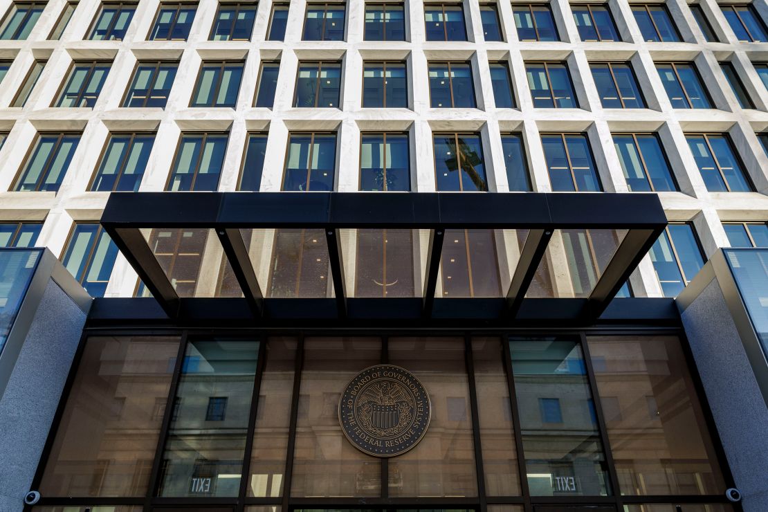 The seal of the US Federal Reserve Board of Governors is seen in Washington, DC, on December 31, 2024.