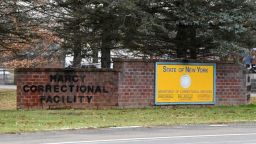 La entrada a la prisión estatal Marcy Correctional Facility se ve el 19 de diciembre en Marcy, Nueva York.