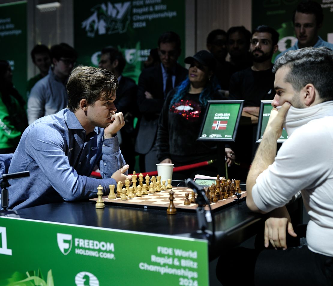 Carlsen says he doesn't have the motivation to keep playing in the classical chess world championship.