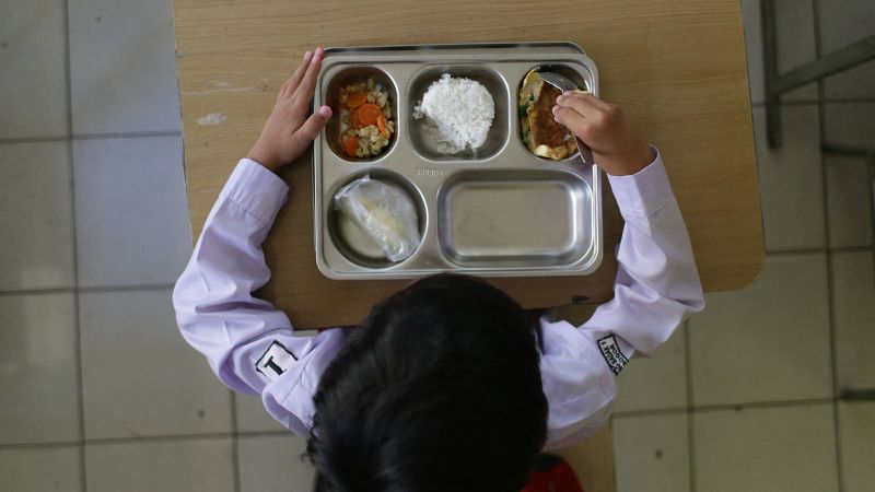 Hundreds hit by food poisoning in Indonesia after eating free school meals