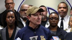 NEW ORLEANS, LOUISIANA - JANUARY 01: Louisiana Gov. Jeff Landry speaks to the media during a press conference on January 1, 2025 in New Orleans, Louisiana. At least 10 people were killed on Bourbon Street when a person allegedly drove into a crowd in the early morning hours of New Year's Day Dozens more were injured after a suspect in a rented pickup truck allegedly drove around barricades and through a crowd of New Year's revelers on Bourbon Street. The suspect then got out of the car, opened fire on police officers, and was subsequently killed by law enforcement.   (Photo by Chris Graythen/Getty Images)