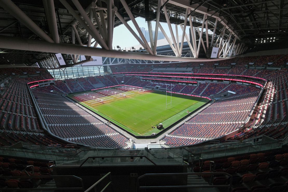 The Kai Tak Stadium is designed to bring the spectators as close to the field as possible.