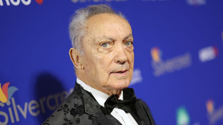 Udo Kier is pictured attending the Palm Springs International Film Awards in January 2025.