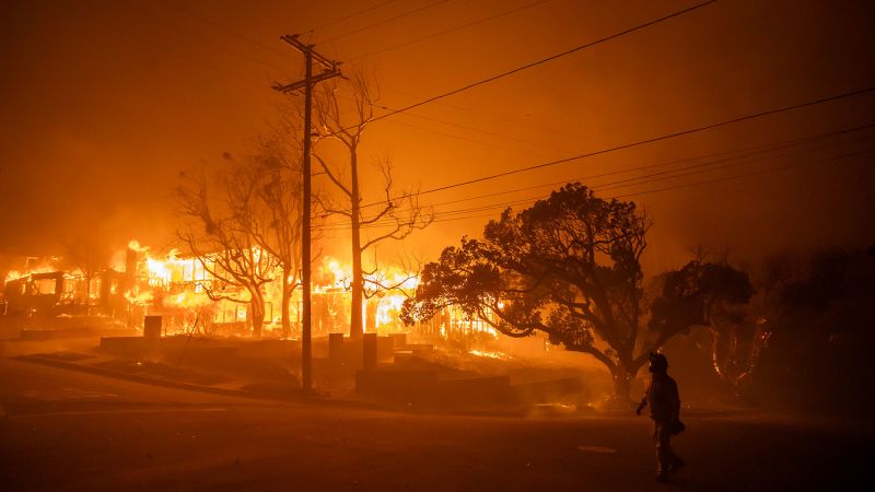 5 things to know for Jan. 8: California wildfires, Winter storm, Trump transition, Cybertruck explosion, Meta