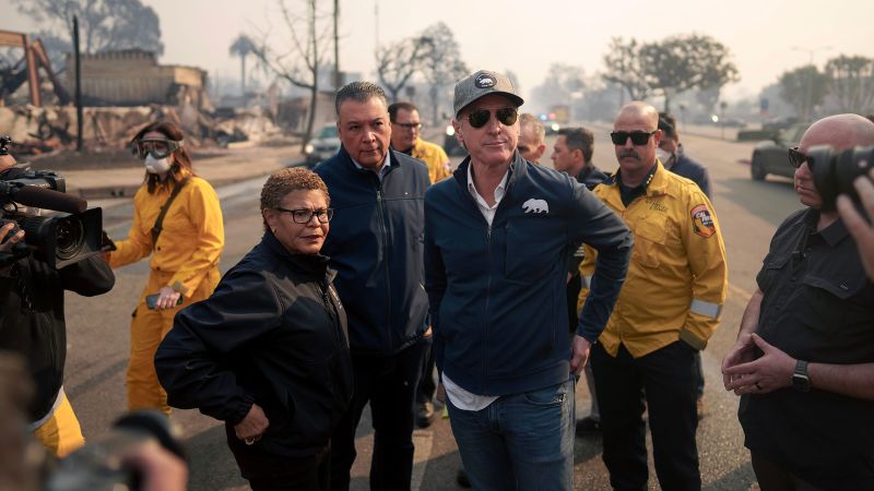 California Gov. Newsom requests nearly $40 billion in wildfire recovery funding in letter to Congress