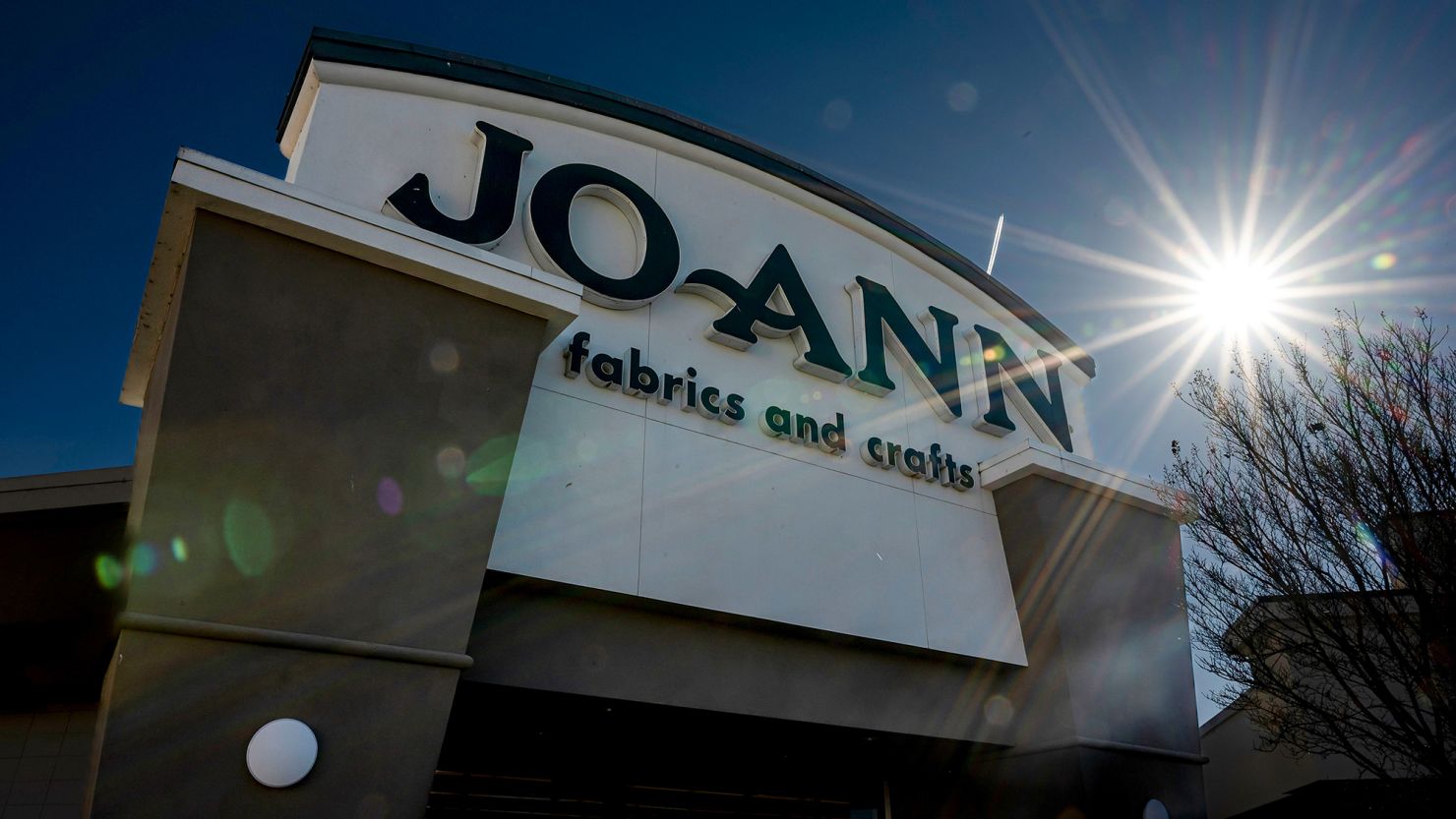 A Joann store in El Cerrito, California that is set to close.